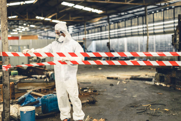 Professional Drug Lab Cleanup technician working in Cathlamet, WA